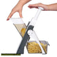 Stainless Steel 5-in-1 Manual Vegetable Slicer